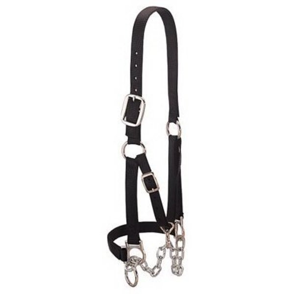 Weaver Leather SM BLK Calf Halter 35-0901-BK